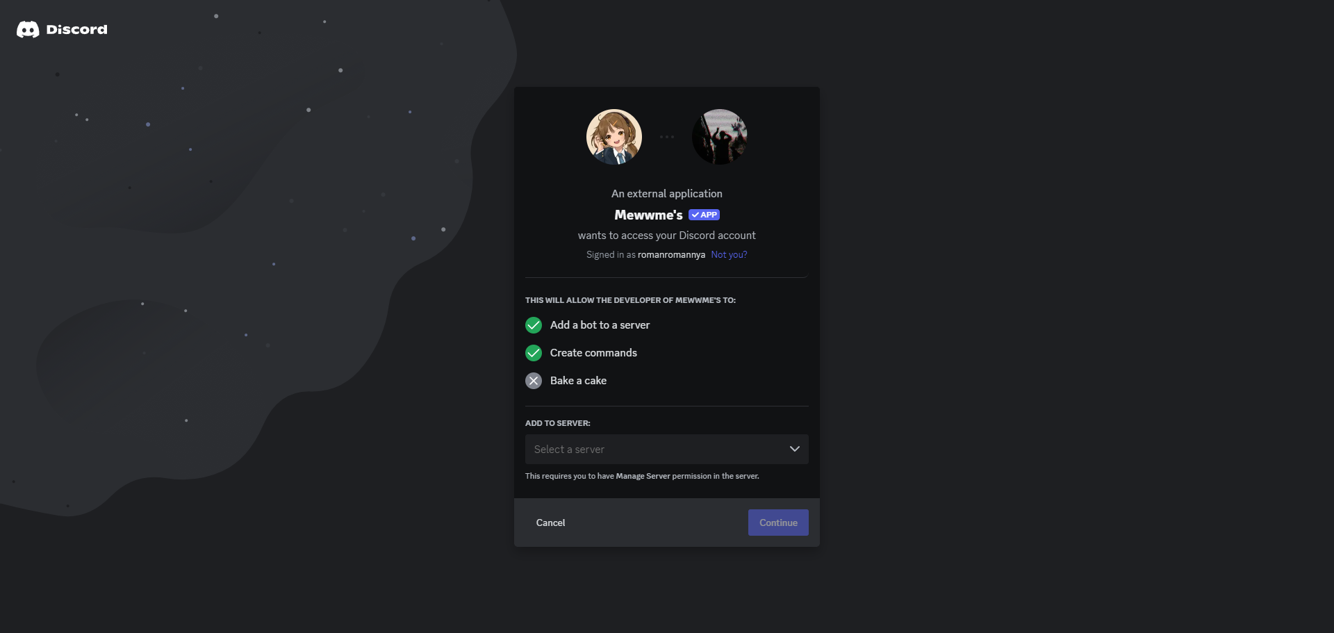 mời bot discord