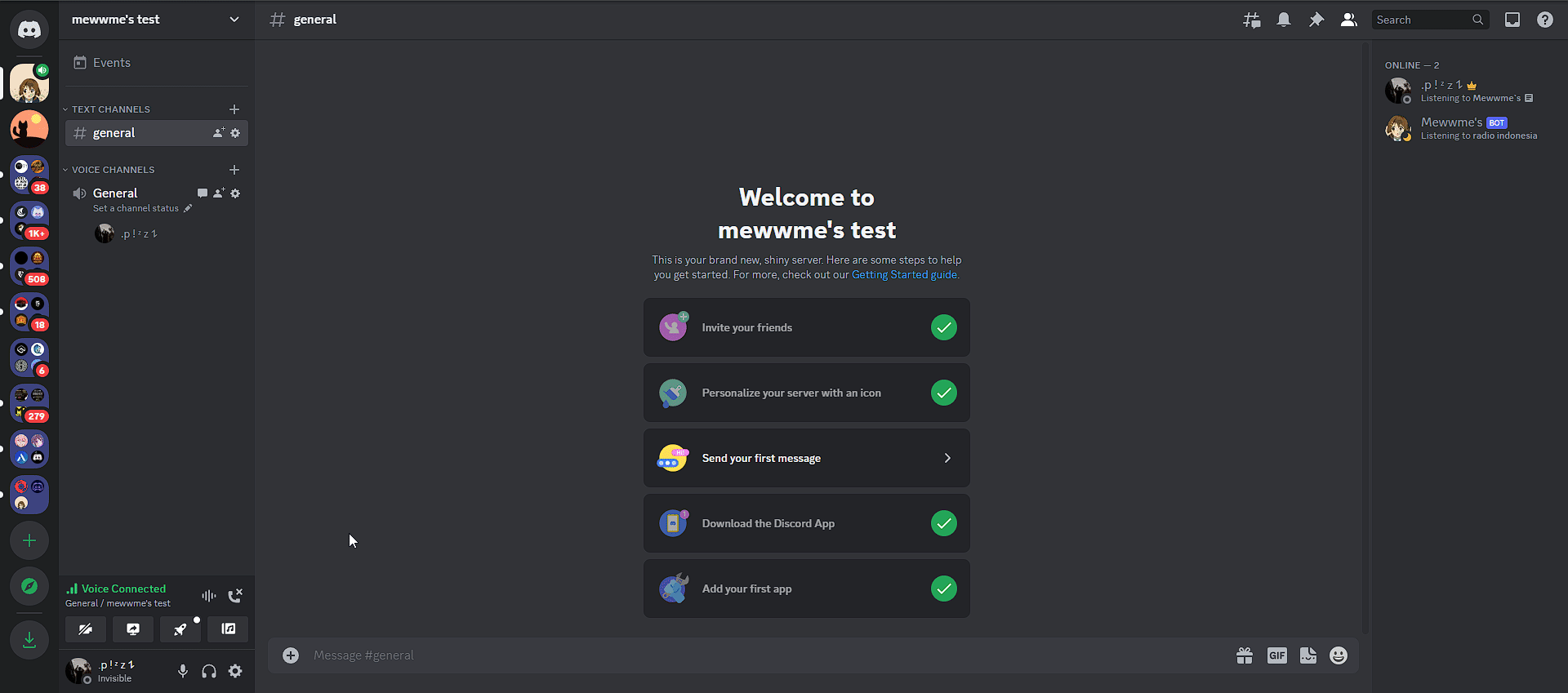 mời bot discord