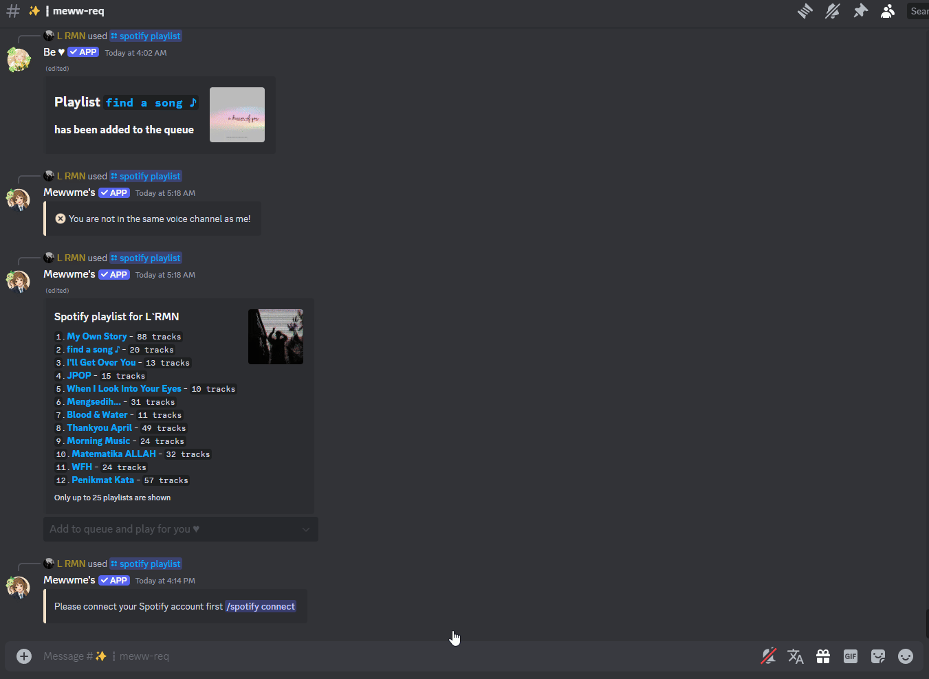 mời bot discord